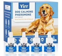 Mikccer 120 Days Refill for Dog Calming Plug-in, Effective Pheromone Relaxants for Dogs to Relieve Stress, Separation Anxiety, Fighting & Scratching, Fits All Common Diffusers Plug in, 4 Pack(48ml)
