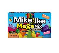 Mike and Ike Candy, Mega Mix, 4.25 oz Theatre Box, Pack of 12