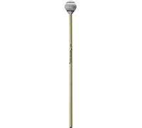 Mike Balter 25R Pro Vibe Series Vibraphone Jazz Mallets with Rattan Handles, Silver