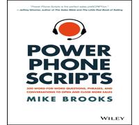 Mike Brooks Power Phone Scripts Hardcover Book Mike Brooks Multicolor