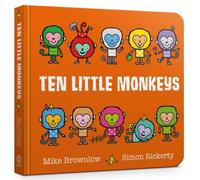 Mike Brownlow Ten Little Monkeys Board Book Board book Mike Brownlow Multicolor