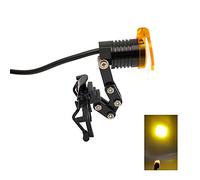 Mike-Dental 3W Clip Clamp LED Head Light Lamp with Filter for Dental Binocular Loupes Glasses Tool