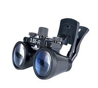 Mike-Dental Dental Loupes 3.5X Magnifier, Wide Field of View, Long Working Distance, Clip-on