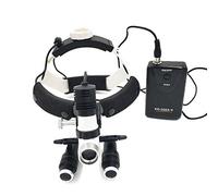 Mike-Dental ENT 5W Portable Surgical LED Headlight with 4.0X Headband Binocular Loupe