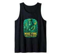 Mike Fink King of The River American Frontier Legend Design Tank Top