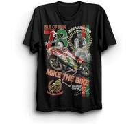 Mike Hailwood Tt 40Th Anniversary Mens T Shirt. 18Iom-463 Size XL Black