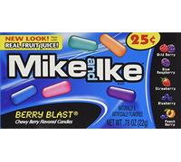 Mike and Ike Berry Blast Chewy Berry Flavoured Candies 22 g