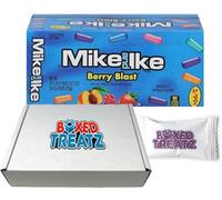 Mike & Ike Theatre Box 24x22g, Berry Blast, Cherry, Original Fruits, Tropical Typhoon & Sour Watermelon (Full Box 528g) - Boxed Treatz (24, Mike & Ike 24x22g, Berry Blast)