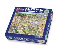 Mike Jupp I Love Spring Too 1000 Piece Jigsaw Puzzle KDMD Beige 1000 Pieces