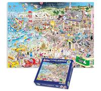 Mike Jupp Jigsaw Puzzles - I Love Summer - 1000 Piece Jigsaw Puzzle For Adults | Made In Britain | 66cm X 50cm