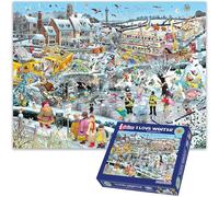 Mike Jupp Jigsaw Puzzles - I Love Winter - 1000 Piece Jigsaw Puzzle For Adults | Made In Britain | 66cm X 50cm