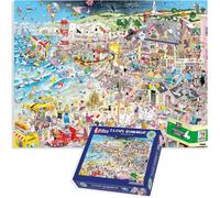 Mike Jupp Jigsaw Puzzles - I Love Summer - 1000 Piece Jigsaw Puzzle For Adults | Made In Britain | 66cm X 50cm