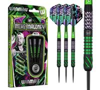 Mike Maloney Aero-Grade Tungsten Darts 22-24g | Red Dragon Steel Tip Darts 24g | Winmau