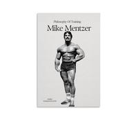 Mike MentzerClassic Characters Actor Singer Poster Celebrity Poster Famous Athlete Poster Home Canvas Painting Oil Painting Print Signature Poster Home Decoration12x18inch(30x45cm)Unframe-style-25