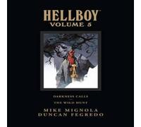 Mike Mignola Hellboy Library Edition Volume 5: Darkness Calls & The Wild Hunt Mike Mignola Multicolor