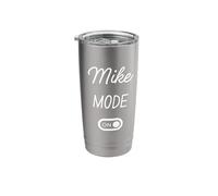 Mike Mode On Name Stainless Steel Insulated Tumbler