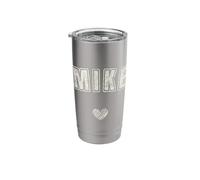 Mike Name Cute Heart Retro Love Mike Stainless Steel Insulated Tumbler