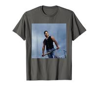 Mike Piazza Baseball Catcher NY Mets MLB by Michael Grecco T-Shirt