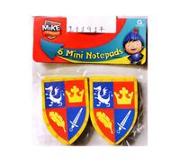 Mike The Knight Mini Notepad (Pack Of 6) Yellow/blue/orange (One Size)