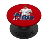 Mike Trout | Los Angeles A MLB Baseball Players| MLBMTR303N PopSockets Adhesive PopGrip