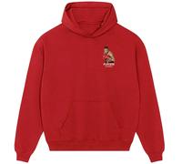 Mike Tyson Badge Men's Hoodie - Red / 2XL