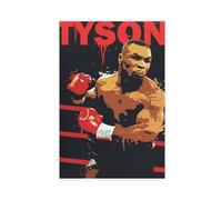 Mike Tyson Poster Boxing Poster 36 Canvas Poster Wall Art Decor Print Picture Paintings for Living Room Bedroom Decoration Unframe-style 24x36inch(60x90cm)