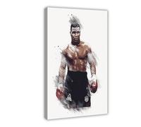 Mike Tyson Posters Boxing Picture (12) Canvas Poster Wall Art Decor Print Picture Paintings for Living Room Bedroom Decoration 20x30inch(50x75cm)