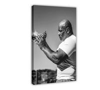 Mike Tyson Posters Boxing Picture 36 Canvas Poster Bedroom Decor Landscape Office Room Decor Gift Frame-style 24x36inch(60x90cm)
