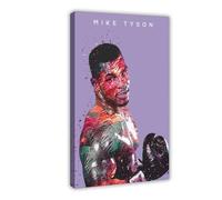 Mike Tyson Posters Boxing Picture (9) Canvas Poster Bedroom Decor Landscape Office Room Decor Gift 20x30inch(50x75cm)