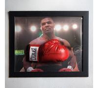 Mike Tyson Signed Boxing Glove - Framed