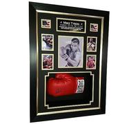 Mike Tyson Signed glove LUXURY FRAMING and Certificate of Authentication