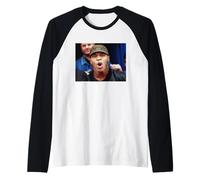 Mike Tyson World Heavyweight Champion Boxer in Glasgow 2000 Raglan Baseball Tee
