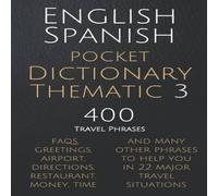 Mike York English Spanish Pocket Dictionary Thematic 3: 400 Essential Mike York Multicolor