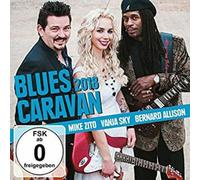 Mike Zito Vanja Sky Bernard Allison - Blues Caravan 2018 [New CD] With DVD