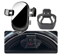 MikeHam Car Phone Holder for BMW Mini Auto Accessories [Only for Mini F-Series: Clubman/Convertible/Hardtop 2/4 Door 2014-2016 and Countryman 2017-2020] [XX Not Compatible