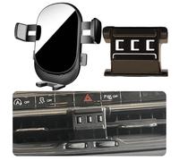 MikeHam Car Phone Holder for Jeep Compass Auto Accessories [Only for 2022-2025 Compass] [Auto Lock Hands Free Cell Phone Mount Car fits for iPhone & All Smartphones]