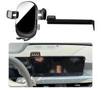 MikeHam Car Phone Holder for Kia EV9 Auto Accessories [Only for 2024-2025 Kia EV9] [Auto Lock Hands Free Cell Phone Mount Car fits for iPhone & All Smartphones]