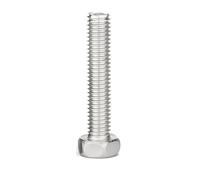 MIKFESPO 304 Stainless Steel Cross Groove Recess External Hexagon Bolt External Hexagon Head Screw M3 M4 M5 M6 M8(16mm,M5-5pcs)