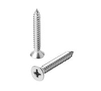 MIKFESPO 50pcs 1mm 1.2mm 1.4mm 1.6mm 304Stainless Steel Cross Recessed Countersunk Head Self Tapping Screws M1 M1.2 M1.4 M1.6x3 4 5 6 8 10 12 14 16 22mm(M1.4X10mm 50pcs)