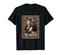 Mikhail Bulgakov The Master Tarot Card Black Cat Novelist T-Shirt