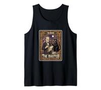 Mikhail Bulgakov The Master Tarot Card Black Cat Novelist Tank Top