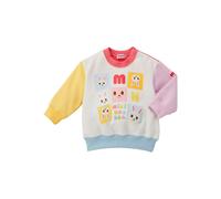 Miki House rabbit-print sweatshirt - White 2 yrs-3 yrs-4 yrs-5 yrs-7 yrs