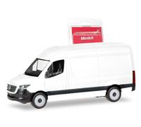 Herpa 013475 Mercedes-Benz Miki MB Sprint`18 KastenHD, White, Colour