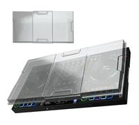 MiKiJoy4U Polycarbonate Dust Cover for Pioneer DJ DDJ-FLX10, Transparent PC Hard Shell DJ Equipment Protective Cover, Dustproof Shockproof Pet-Scratch Spill Resistant for Travel