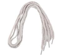 Mikikit 1 Pair Plush Adjustable Length Shoe Laces for Casual Sneakers and Flat Trainers, Cute Fluffy Fashion Shoelace for Comfortable Wide Shoes
