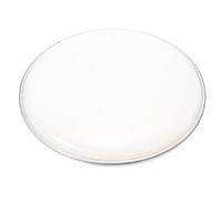 Mikikit 10-inch Polyester Drum Skin Replacement Head for Drum Set, White Drumhead Jazz Percussion Accessory Suitable for Adult Drummers and Complete Kits