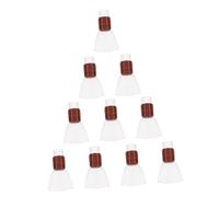 Mikikit 10 Pcs Lightweight Suona Reeds Instrument Accessories with Pure and Mellow Sound, Sturdy Plastic and Copper Material, for Professional and Traditional Music Players