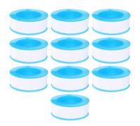Mikikit 10 Rolls Ptfe Plumbing Tape Sealant for Leak Prevention, Waterproof Thread Seal Tape with Rubberized Duct Seal for Bathroom, Kitchen and Garden Pipe Connections