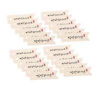 Mikikit 100pcs Korean Inspired Creative Gift Wrapping Cards DIY Blessing Tags for Unique Gift Packaging Small Decorative Cards to Add Charm and Personal Touch for Holidays and Celebrations