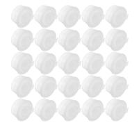 Mikikit 100pcs Plastic Leakproof Airtight Bottle Stopper for Cosmetic Lotion Inner Plug Easy Fit Travel Toiletries Bottle Cap